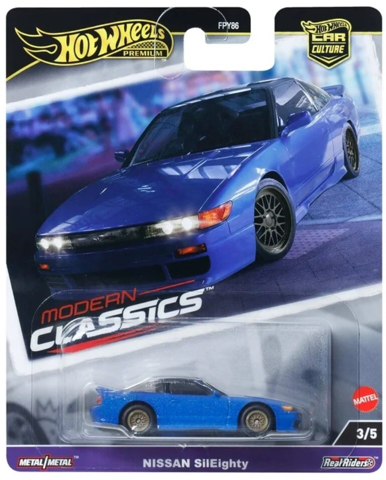 Hot Wheels Nissan SilEighty Modern Classics Car Culture Premium Diecast