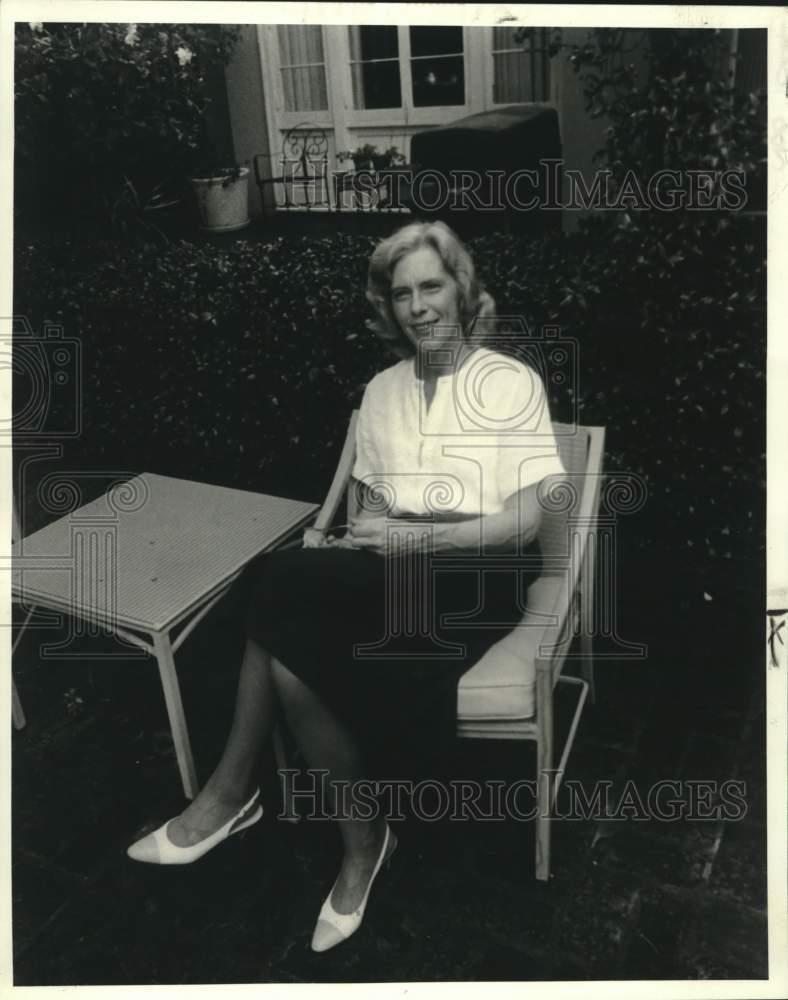 1981 Press Photo Junior League - Mrs. James W. Reily Jr., New Orleans