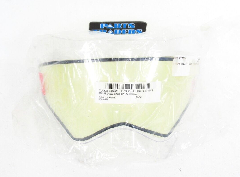 Cyber Helmets UX-33 Dual Pane Snowmobile Visor Clear Shield-image
