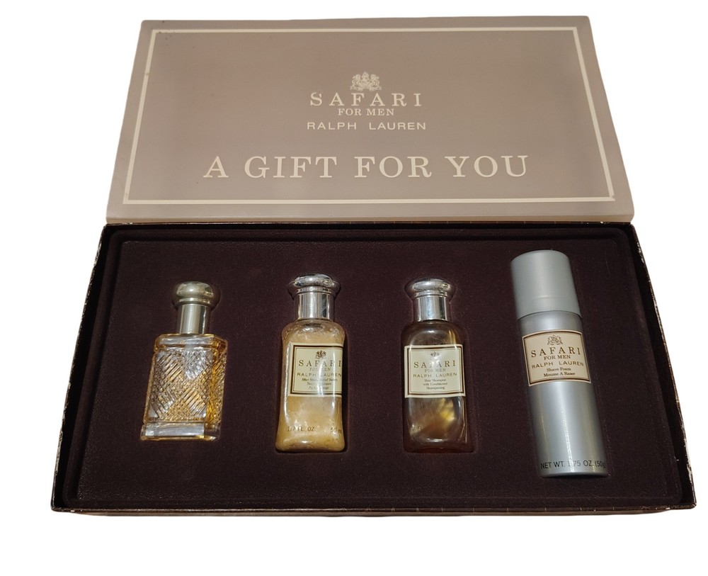 1991 Ralph Lauren Safari for Men Gift Set