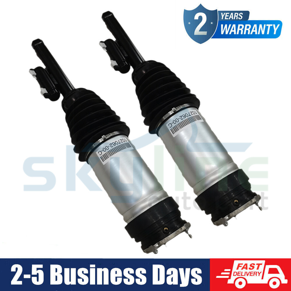 Rear L+R Air Suspension Struts w/ Adaptive Fit Tesla Model S 75D 90D P100D 16-23