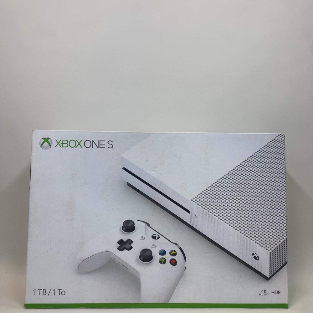 Microsoft Xbox One S 1TB Console Gaming System White 1681