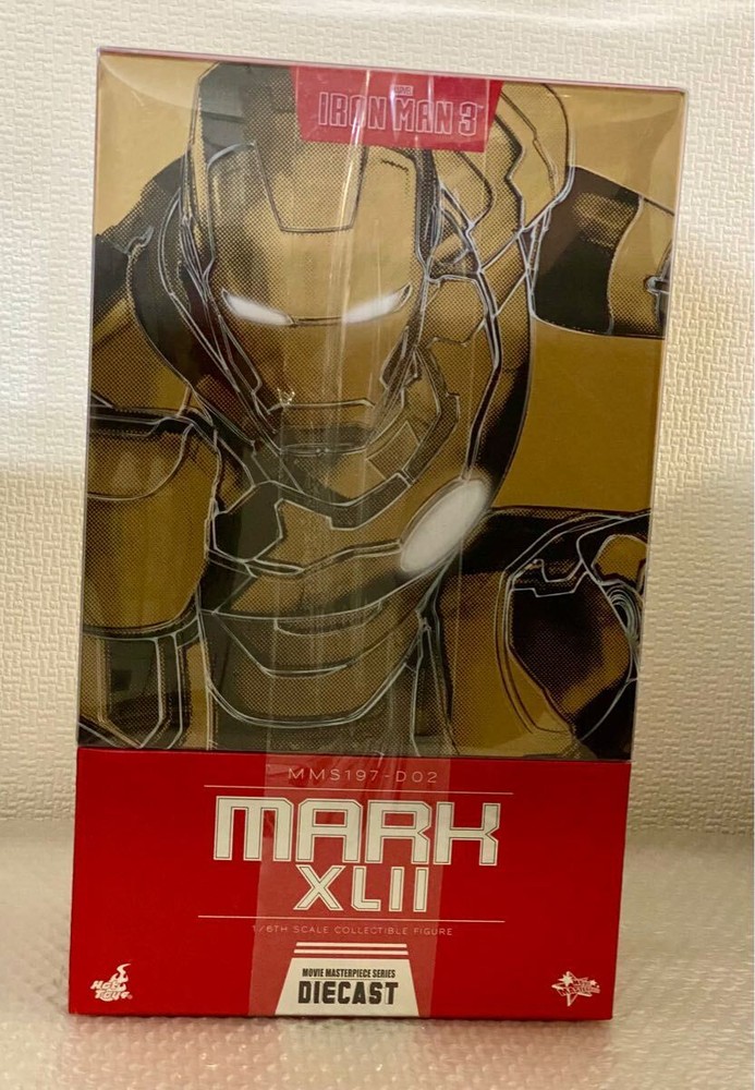 Hot Toys MMS197D02 Iron Man 3 Mark 42 MK XLII Diecast 1/6 Action Figure Japan