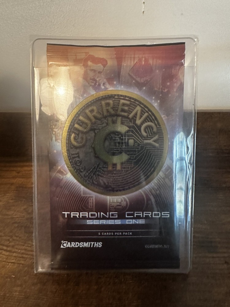 One New Factory Sealed Pack Cardsmiths Currency Series 1 1st Ed. Trading Cards!