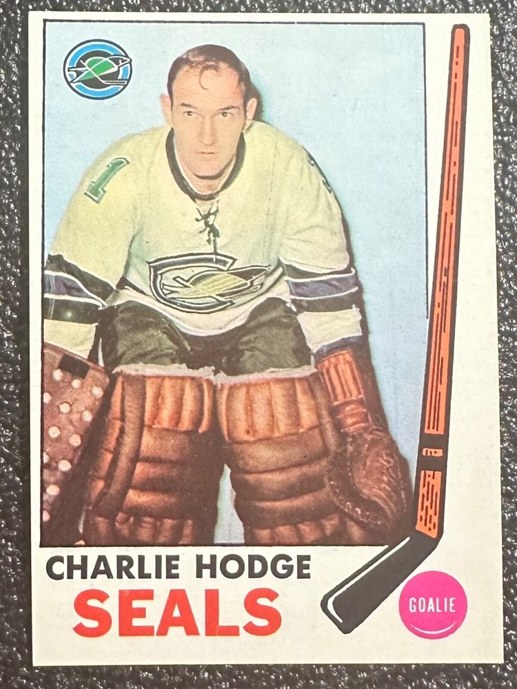 1969-70 Topps Hockey #77 Charlie Hodge NMMT