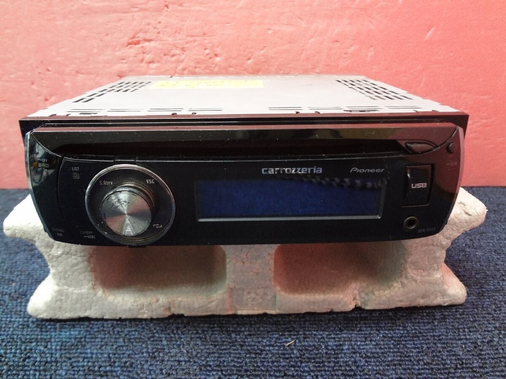 Pioneer DEH-P640 1DIN CD Player Car Audio Tested Working