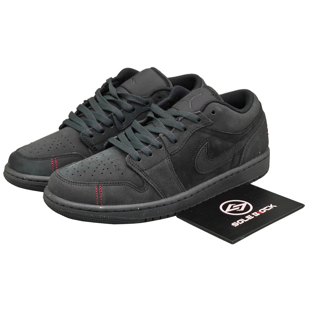 Air Jordan 1 SE Craft Low Dark Smoke Red - FD8635-001