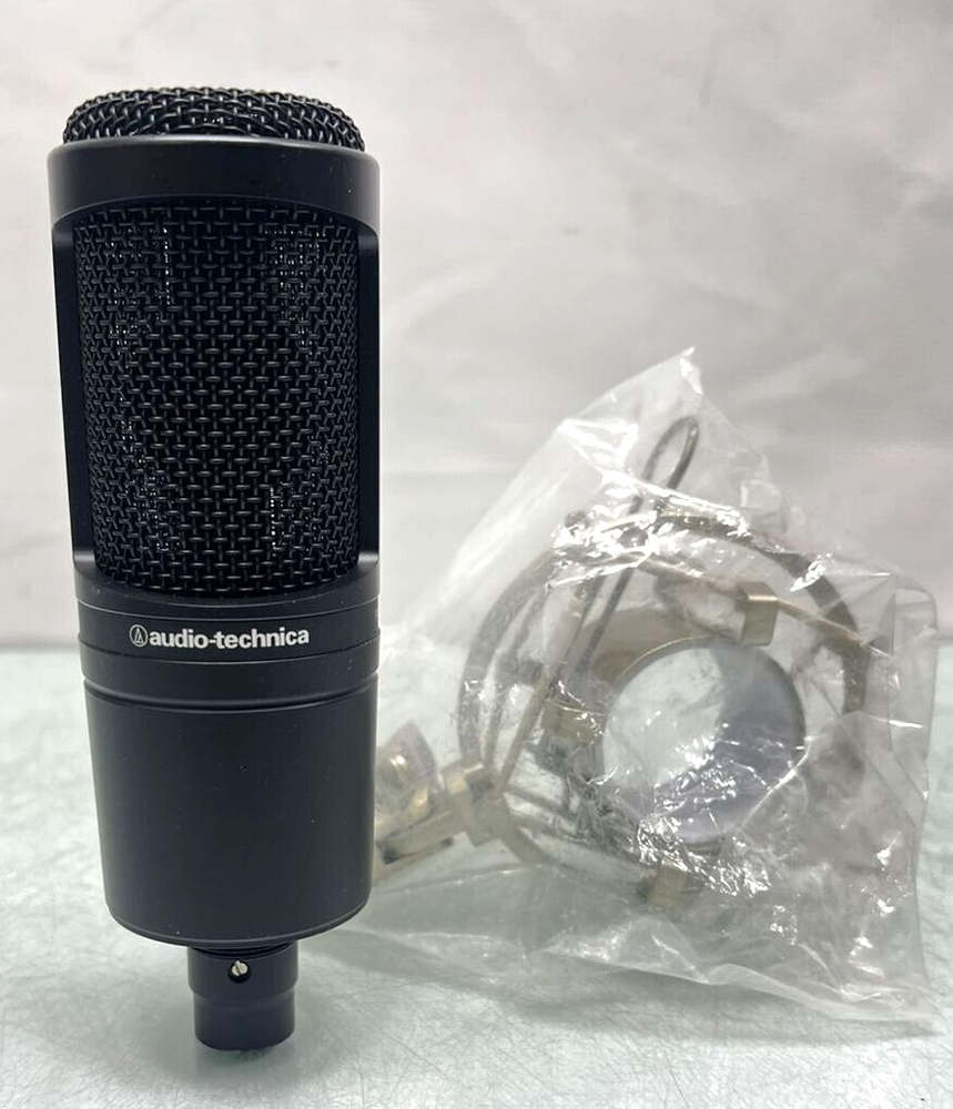 Audio-Technica AT2020 Cardioid Condenser Microphone