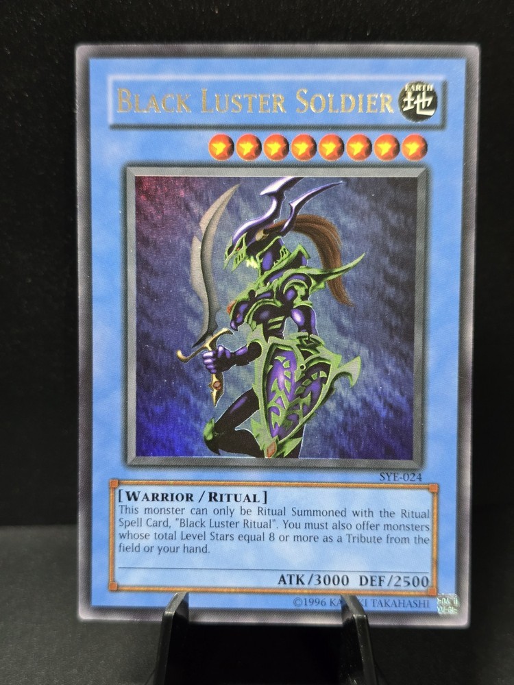 Yu-Gi-Oh! Black Luster Soldier SYE-024 Ultra Rare Unlimited Yugi Evo Deck LP+