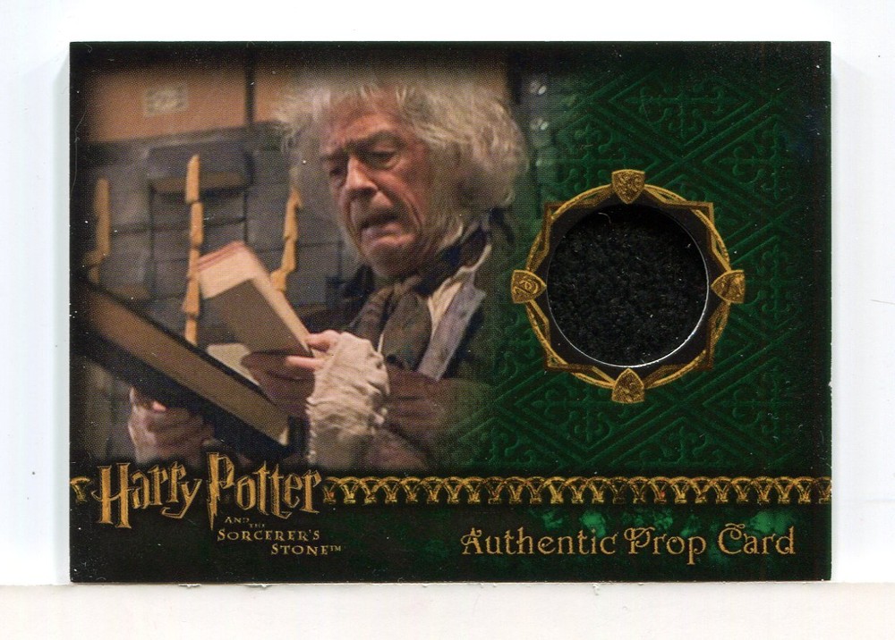 Harry Potter Sorcerers Stone Wand Box Prop Card HP 515 842