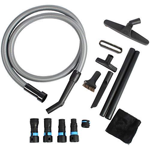 95259 10 Ft. Home and Shop Vacuum Hose with Expanded Multi-Brand Power Tool D...