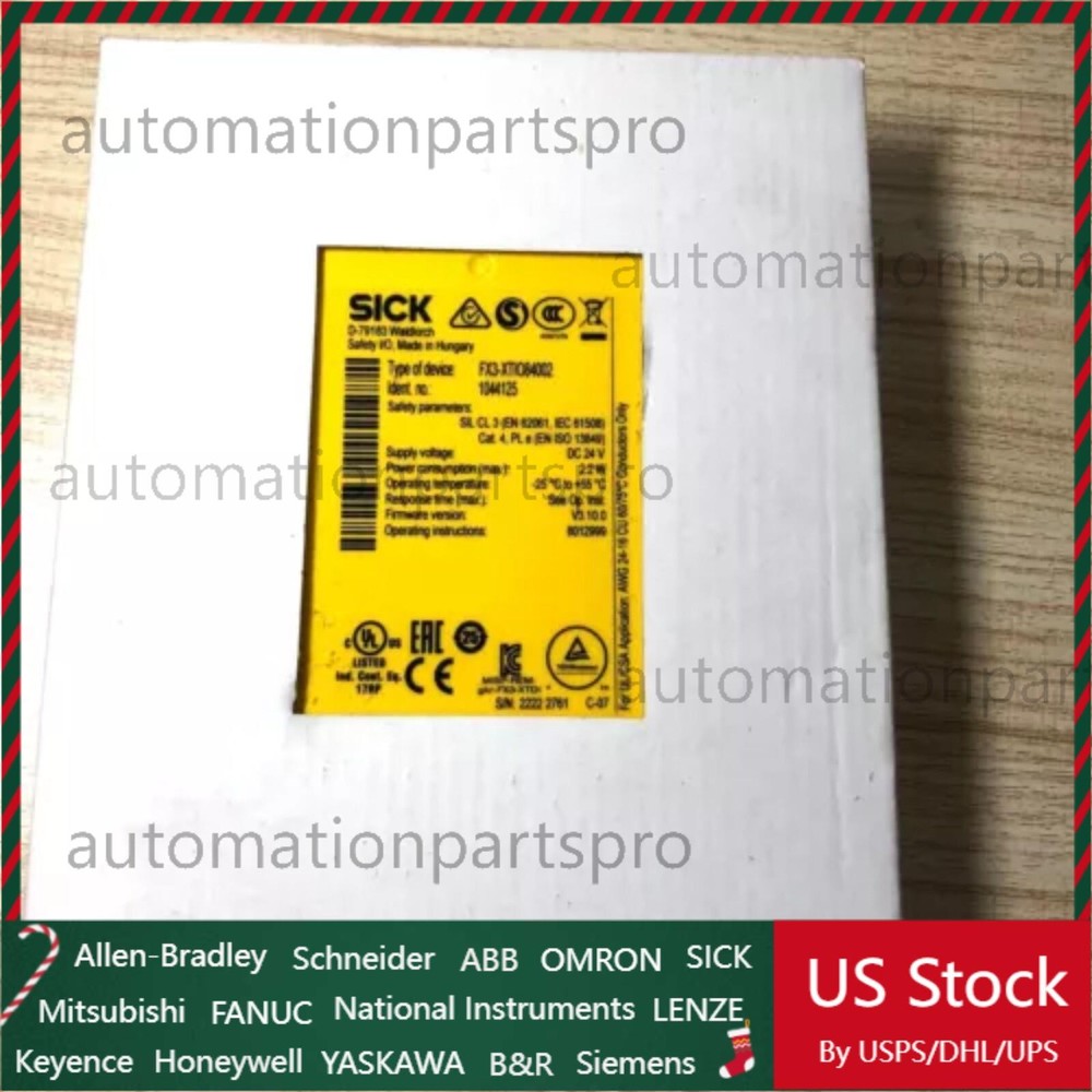 NEW SICK FX3XTIO84002 1044125 FX3-XTIO84002 Safety Relay