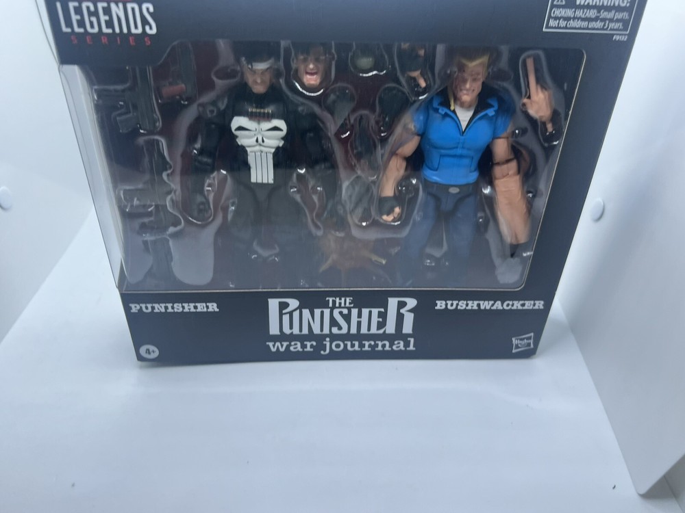 Marvel Legends Punisher Bushwacker 2-Pack Hasbro NEW SEALED IN HAND War Journal