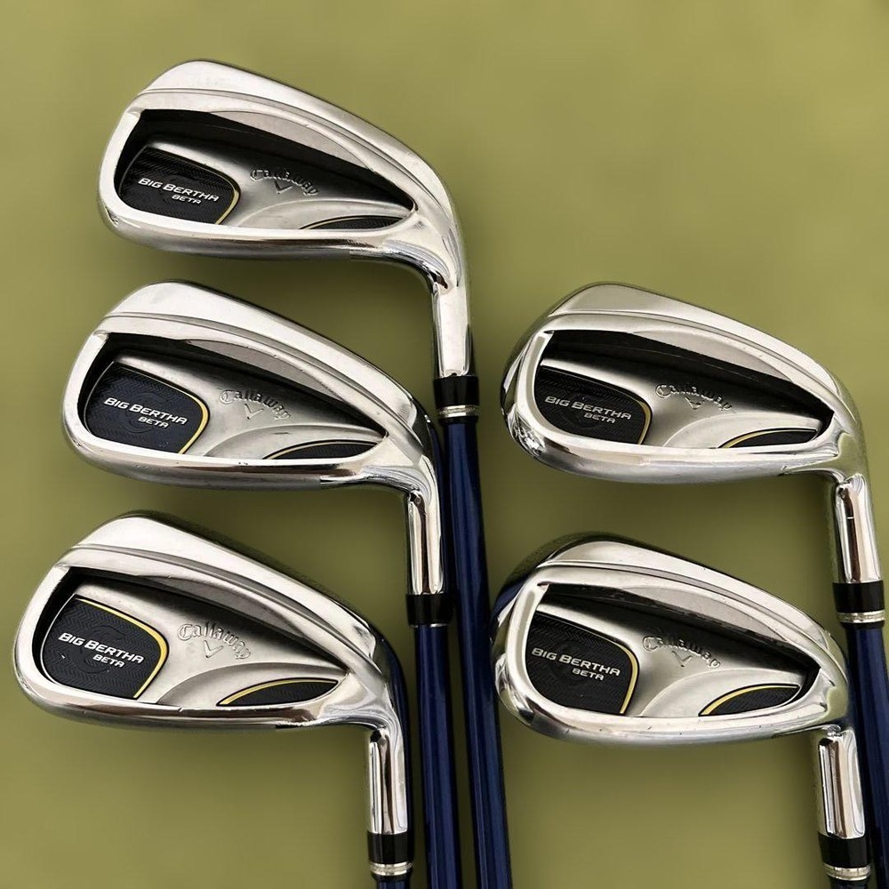 Callaway Big Versa Beta 2016 Iron Set 5-PW Carbon R Flex Preowned Golf Clubs