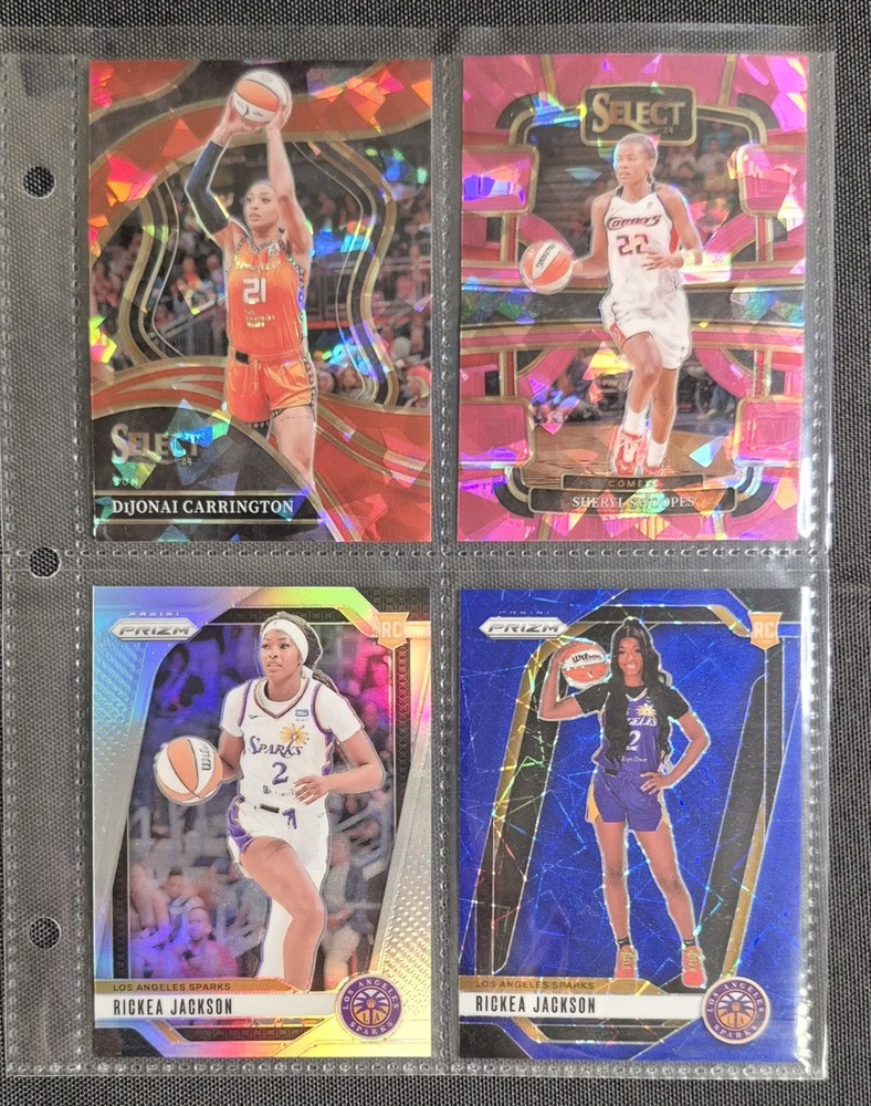 Wnba Basketball Card Lot 20 Cards Refractors/ Inserts / Rookies