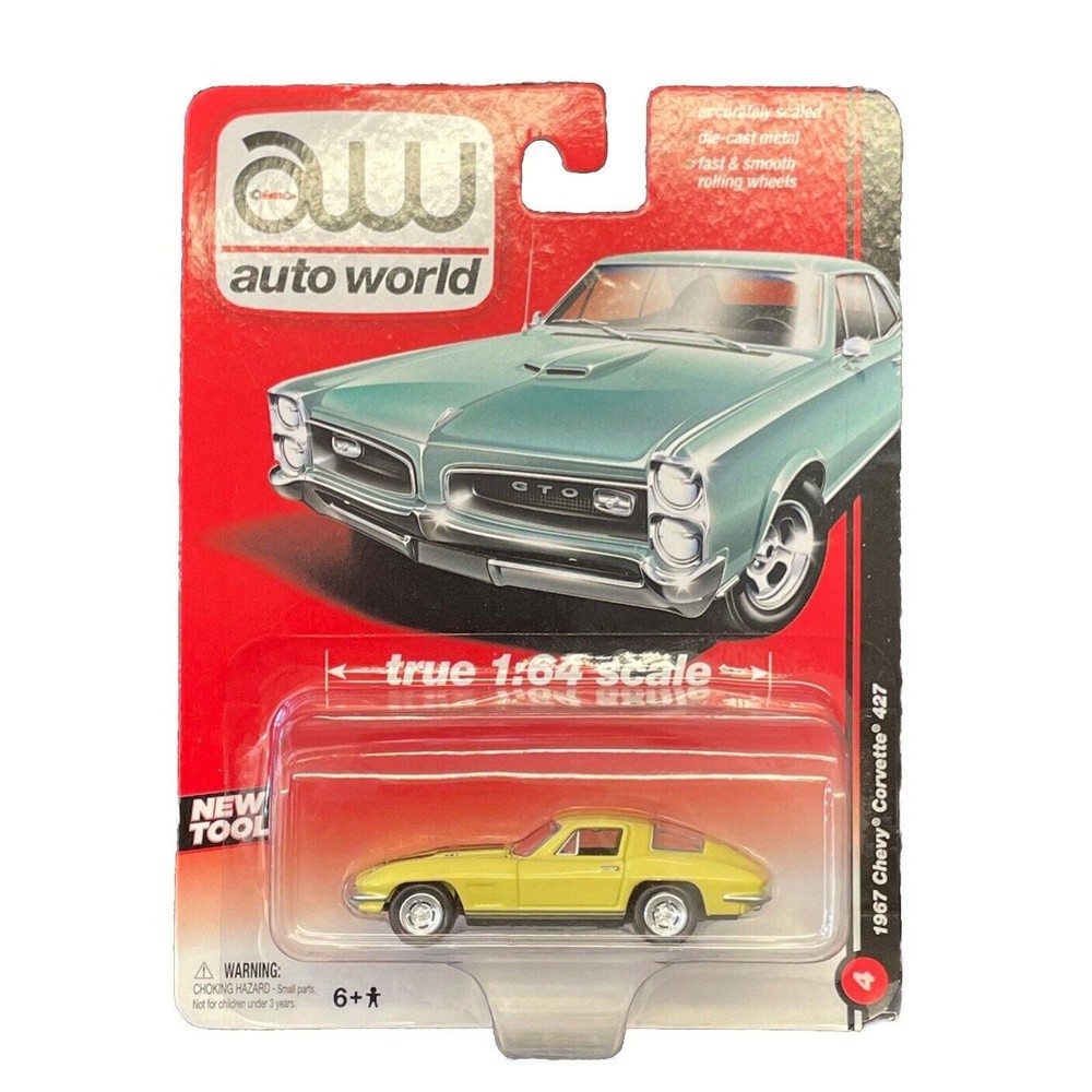 1967 Chevy Corvette 427 1:64 Die Cast Model by Auto World