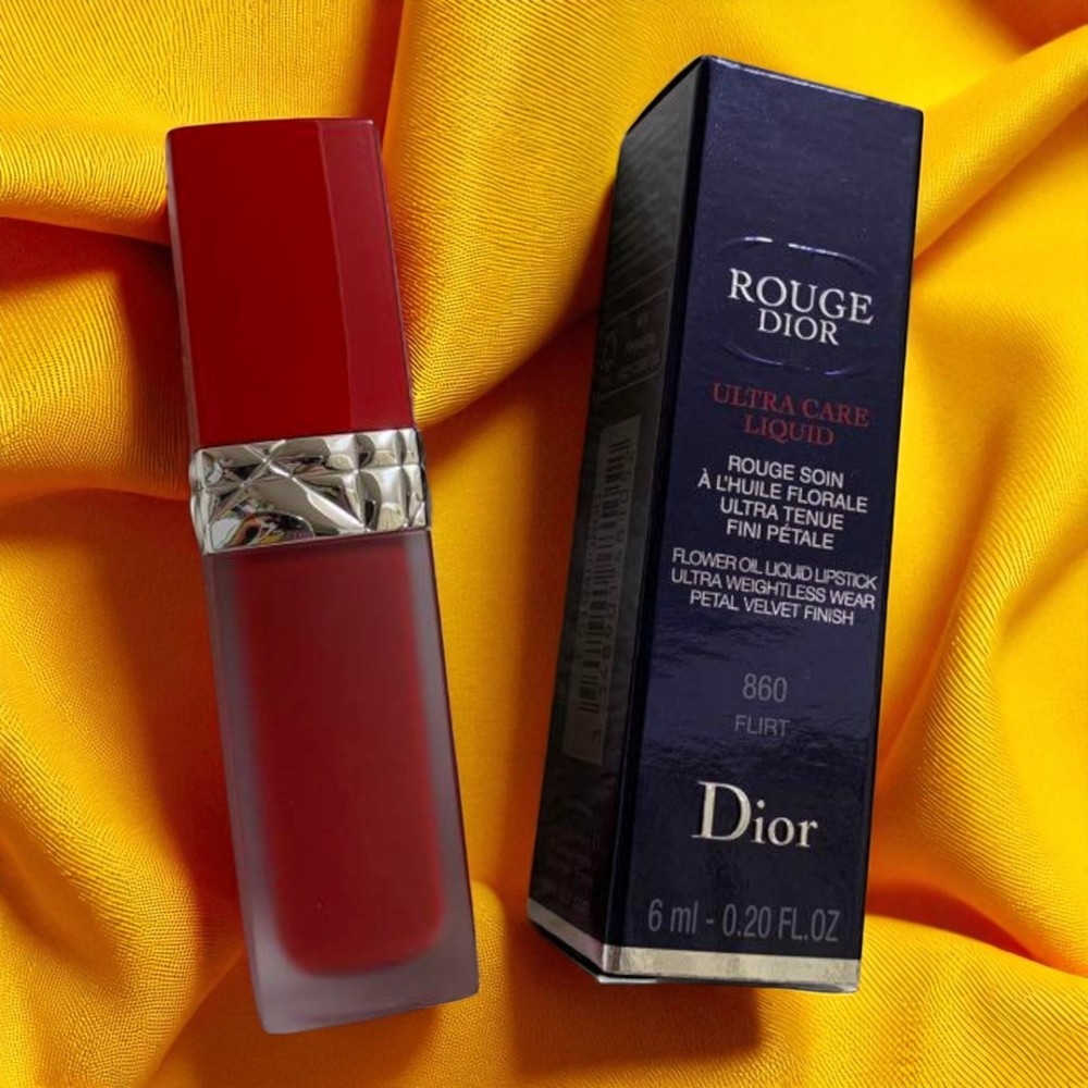 Dior Rouge Ultra Care Liquid Lipstick 860 Flirt 6ml Hydrating Longwear