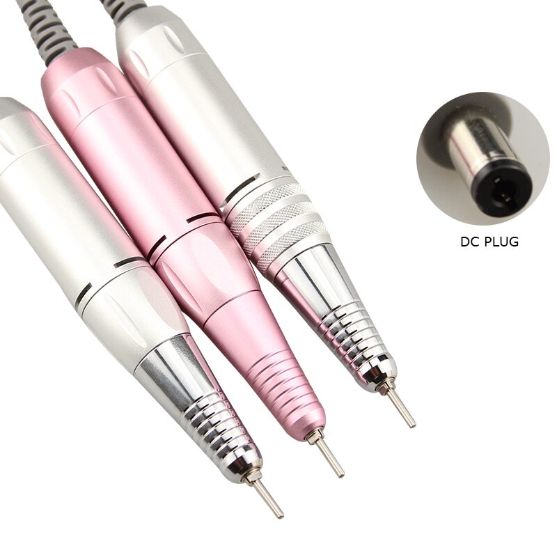 Nail Drill Handle Professional Electric Manicure Machine Stainless Steel Tool