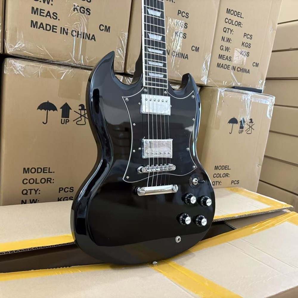 Hot selling SG standard electric guitar with chrome hardware and mahogany body from US warehouse