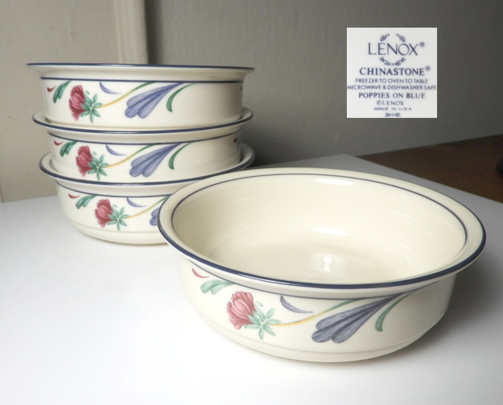 Lenox POPPIES ON BLUE 5 1/4