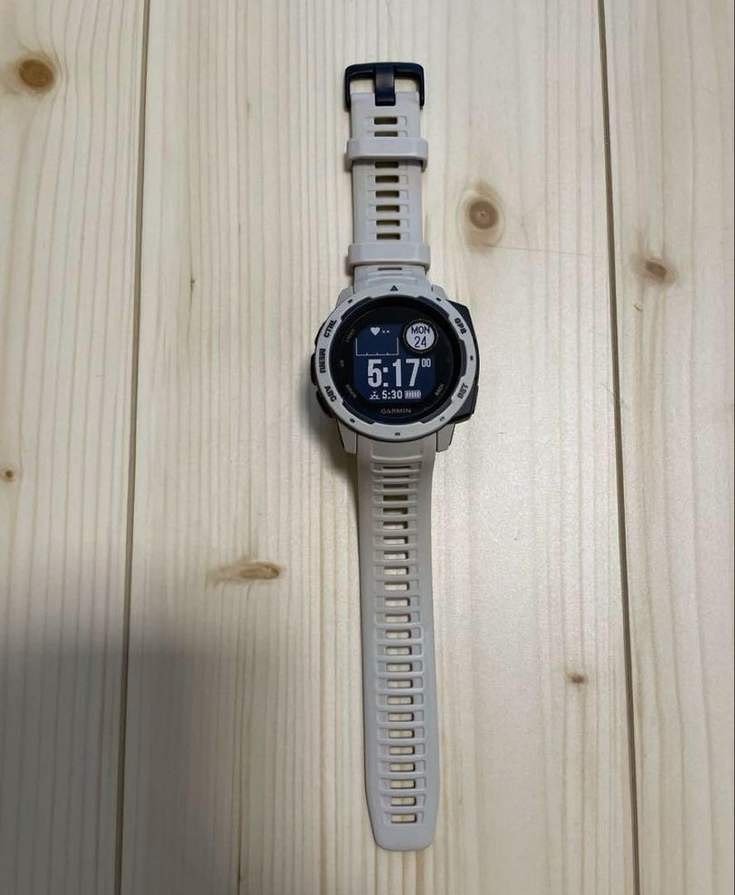 Garmin Instinct Tundra Rugged Outdoor Smartwatch with GPS