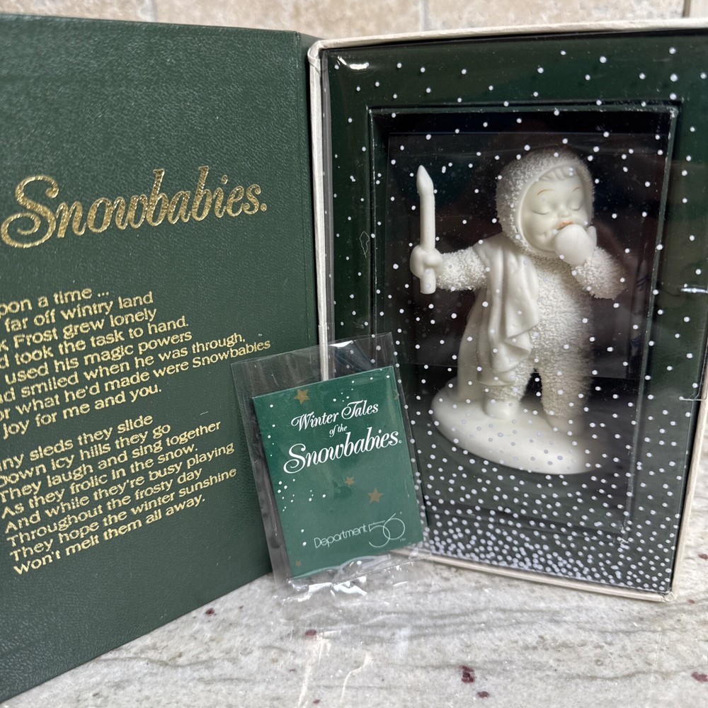 DEPARTMENT 56 Snowbabies I'm So Sleepy Retired Figurine #68810