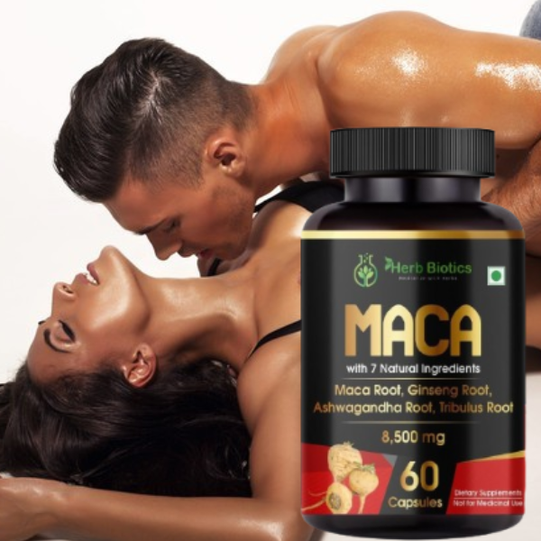 Maca Root Capsules For Strength,Stamina & Immune Support For Men And Women 60CAP