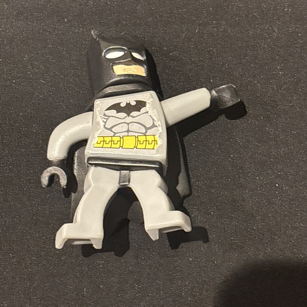 McDonalds Happy Meal LEGO Batman Grey Suit 3 Inch Figure 2008 Collectible