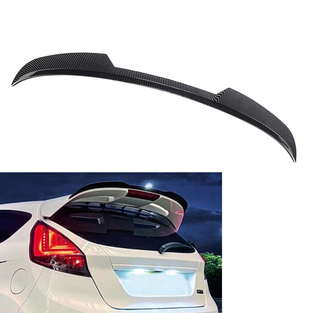 Carbon Fiber Rear Roof Spoiler for Ford Fiesta ST-Line 2008-2017