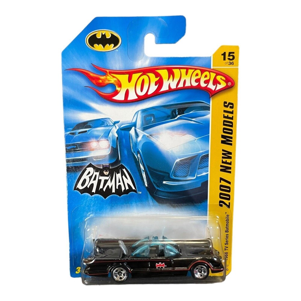 2007 Hot Wheels New Models 1966 TV Series Batmobile