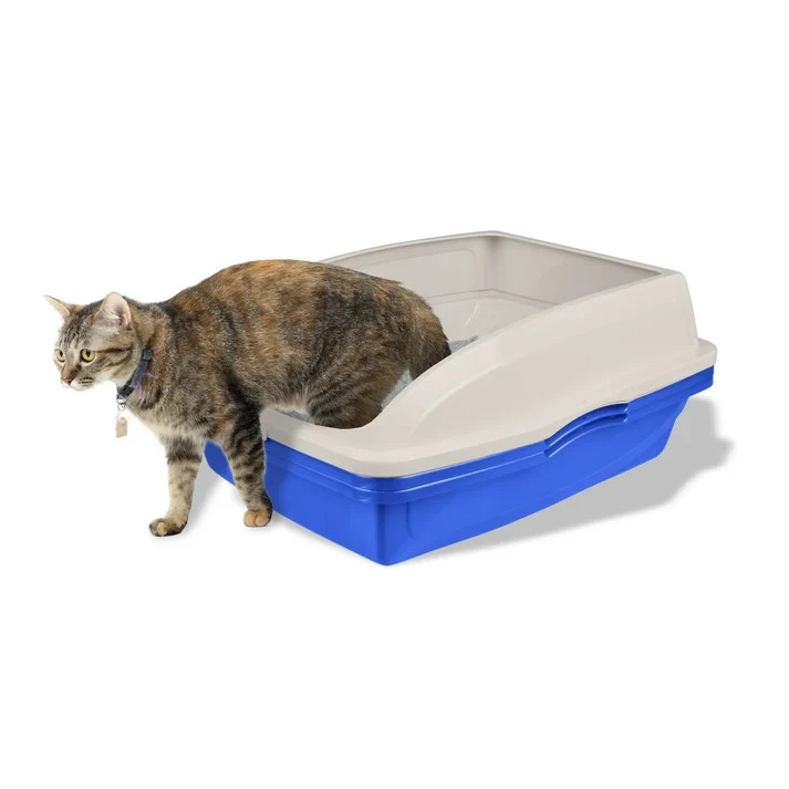 Van Ness Sifting Framed Cat Litter Pan – Easy-Clean Sifter Box, Durable Plastic,