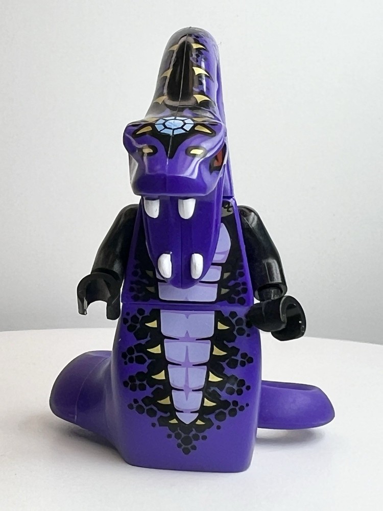LEGO Ninjago Pythor Chumsworth Minifigure Legacy nj0506 Purple Snake