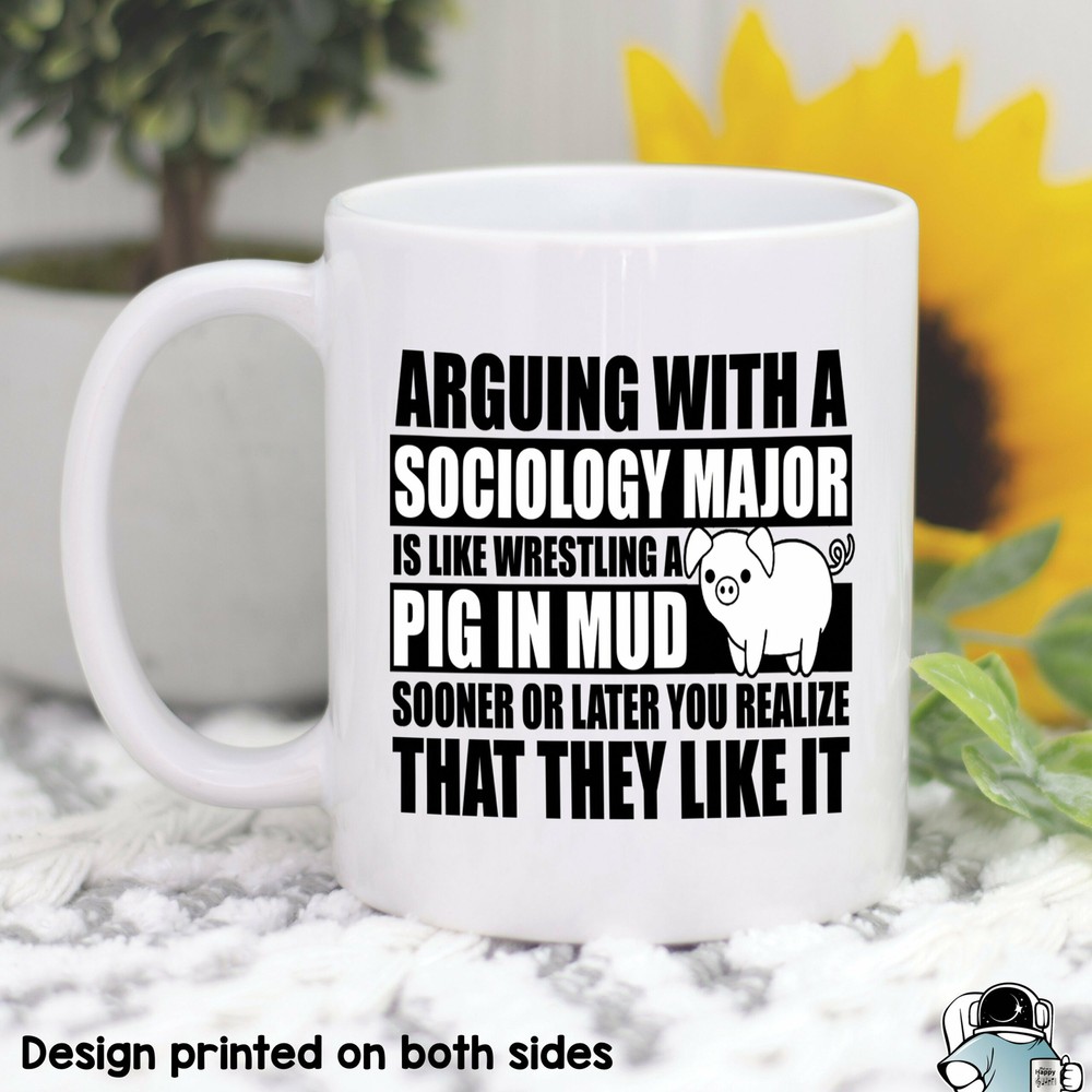 Sociology Major Gift Mug for Students and Graduates