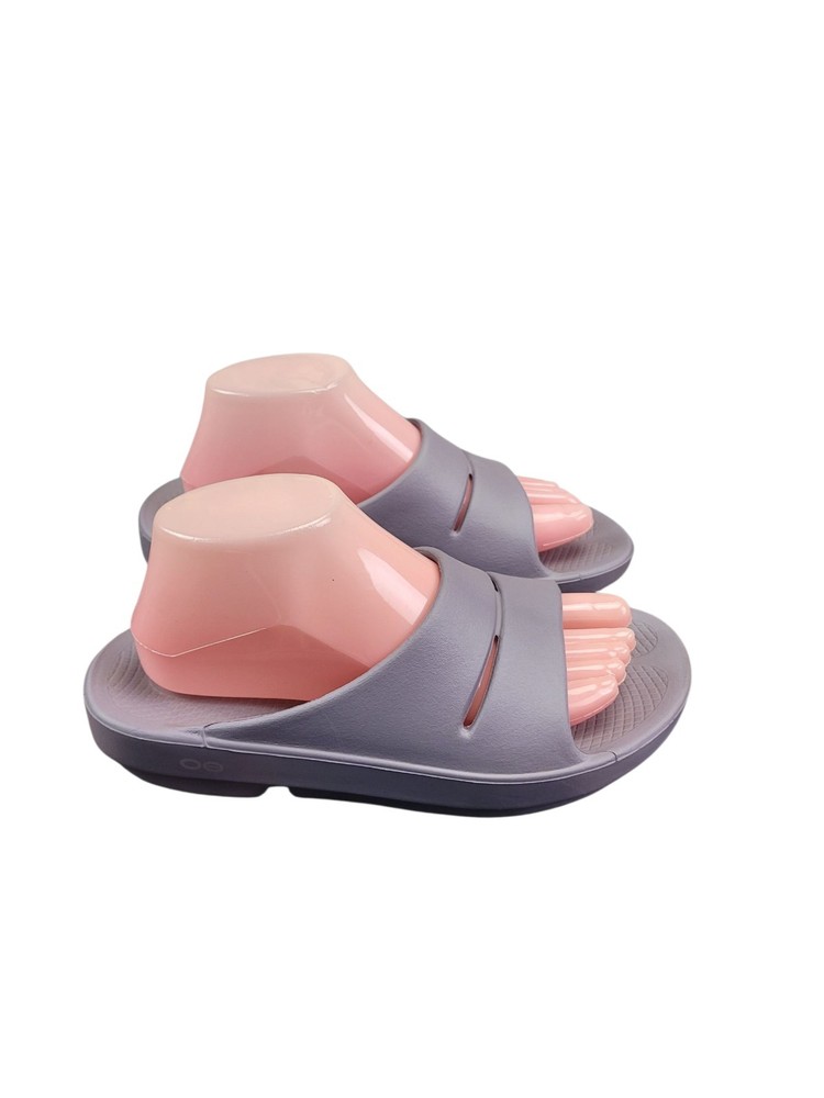 Oofos OOahh Slip On Men's 7/ Women's 9 Comfort Recovery Slides Purple