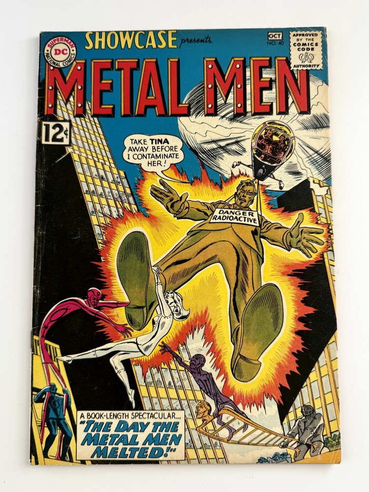 (1962) DC Comics – Metal Men “The Day the Metal Men Melted!” Silver Age Classic