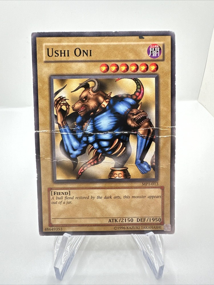 Yu-Gi-Oh TCG Ushi Oni MP1-013 Limited Edition Common Promo Card  