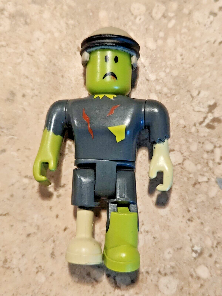 Roblox action figure toy helmet Zombie Attack Rusher undead monster B Jazwares!