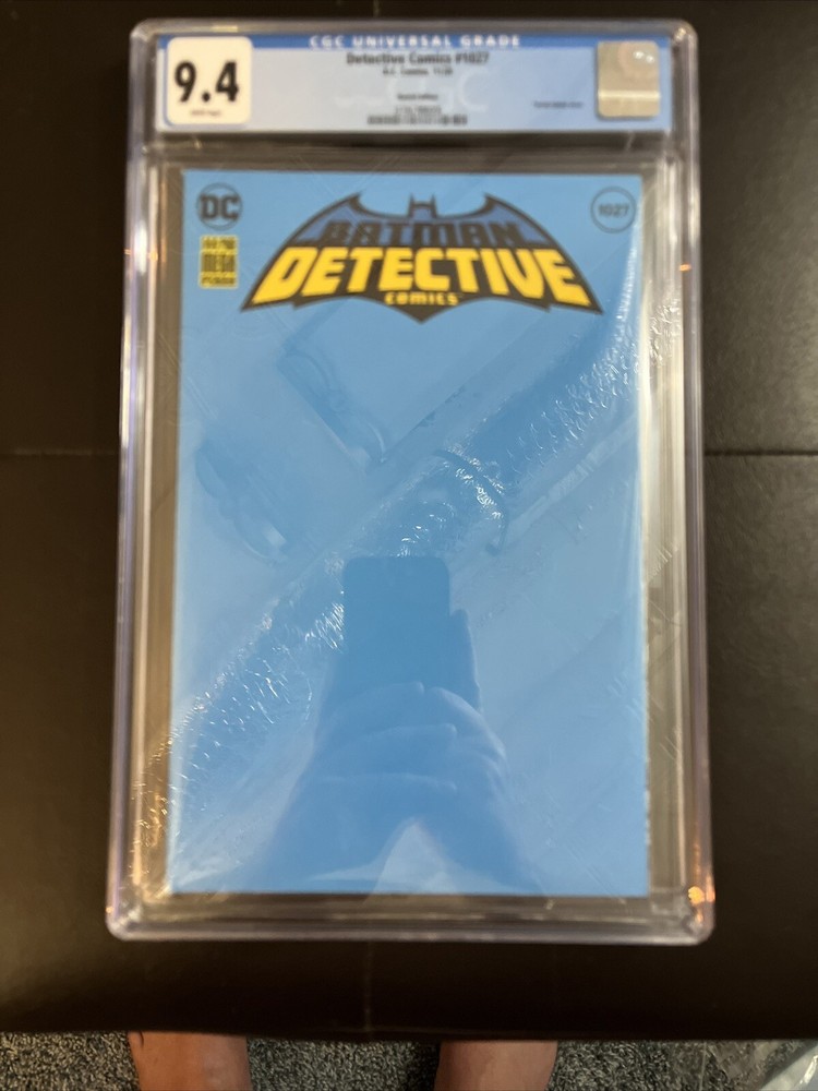 Detective Comics #1027 Blue Blank Variant CGC 9.4 DC Comics 2020