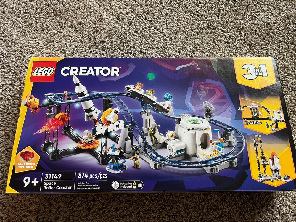LEGO CREATOR: Space Roller Coaster (31142) New and Factory Sealed