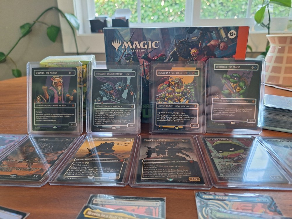 Magic: The Gathering - TMNT - Ultimate Collectors Bundle - MTG *Collectors Lot*