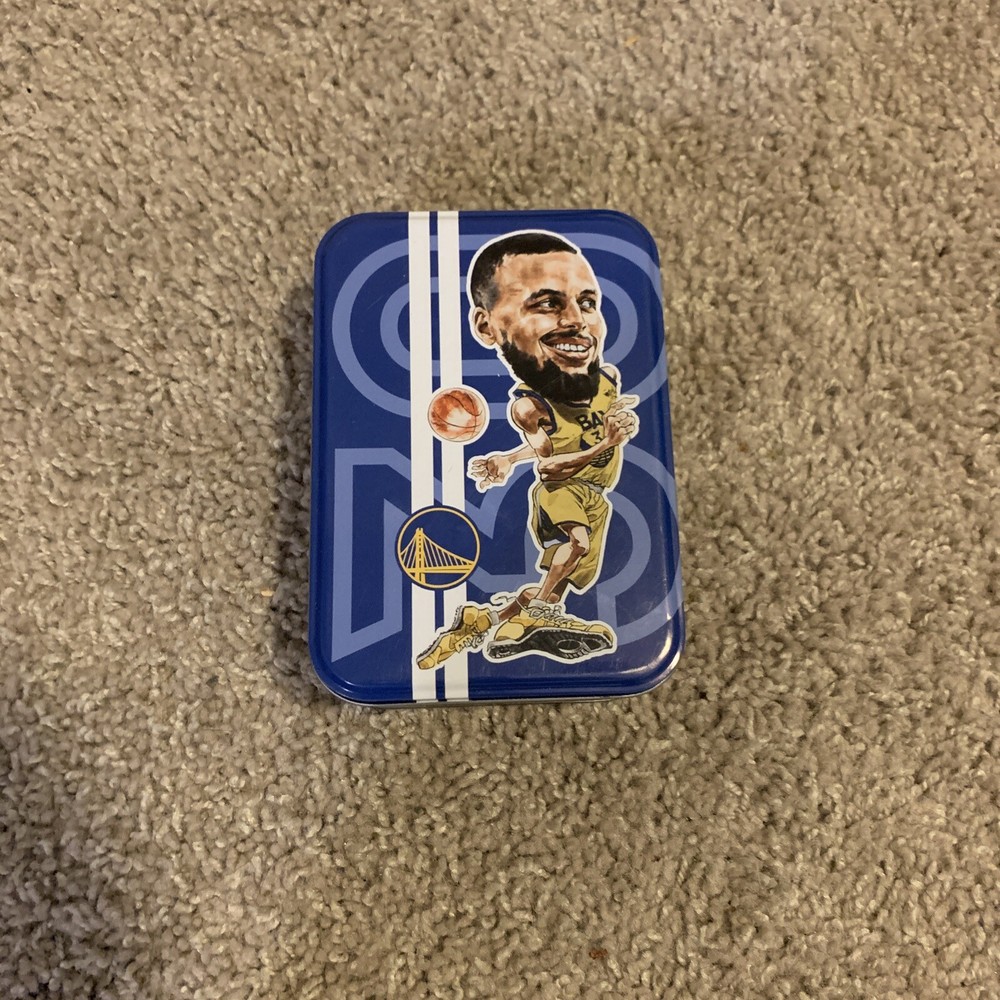 STEPH CURRY 2020-21 PANINI OPTIC PRIZM EMPTY TIN COLLECTIBLE BOX NBA LABS