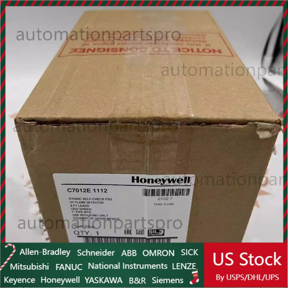 1PC New Honeywell C7012E 1112 C7012E1112 Flame Detector Fast Shipping