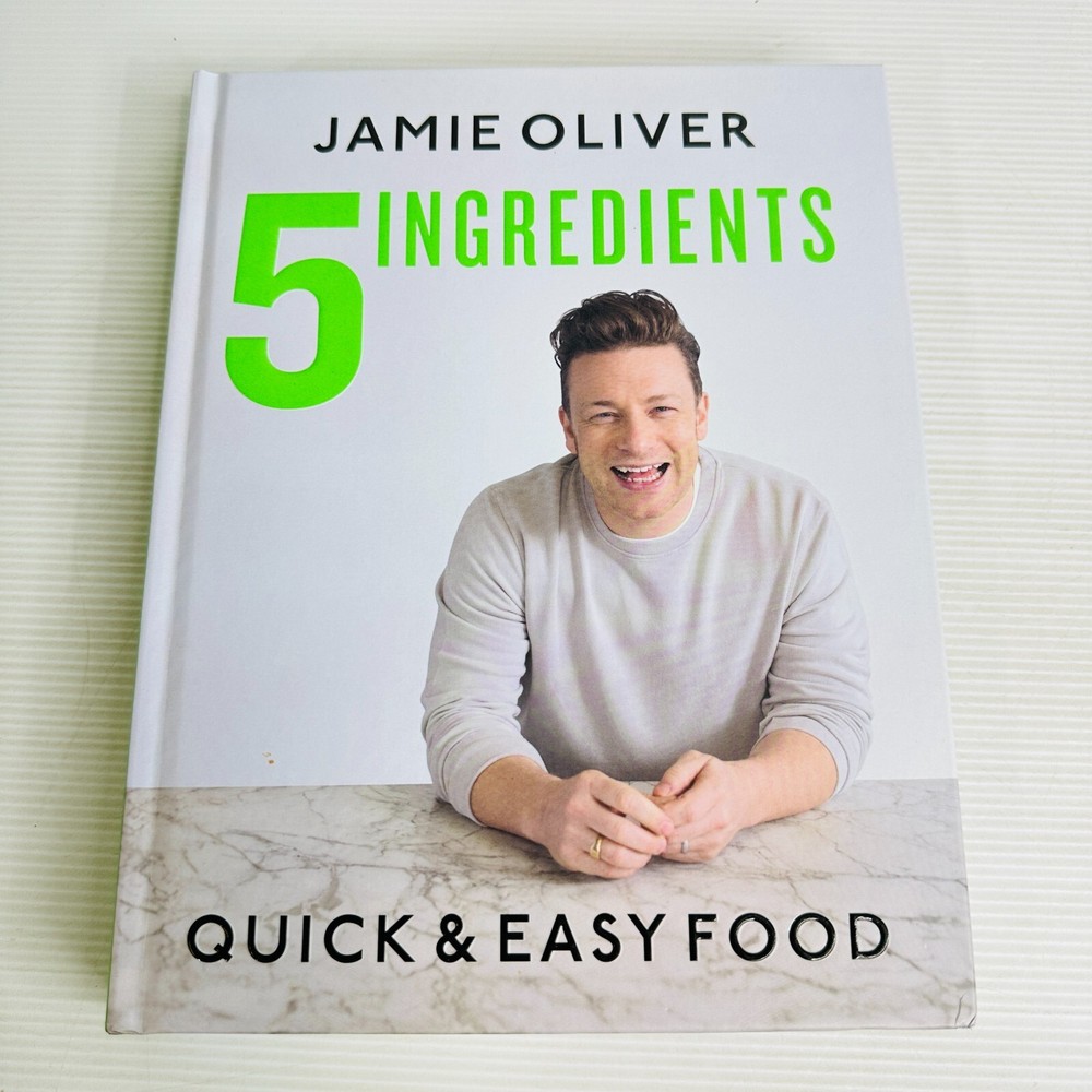 5 Ingredients by Jamie Oliver Cookbook - Quick & Easy Meals - Bestseller