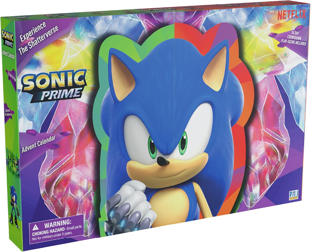 Sonic Prime Advent Calendar 24 Day Holiday Countdown Christmas Gift New Toy-image
