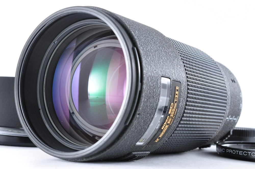 Nikon AF Nikkor 80-200mm f/2.8D Zoom Lens with Hood Mint Japan #90