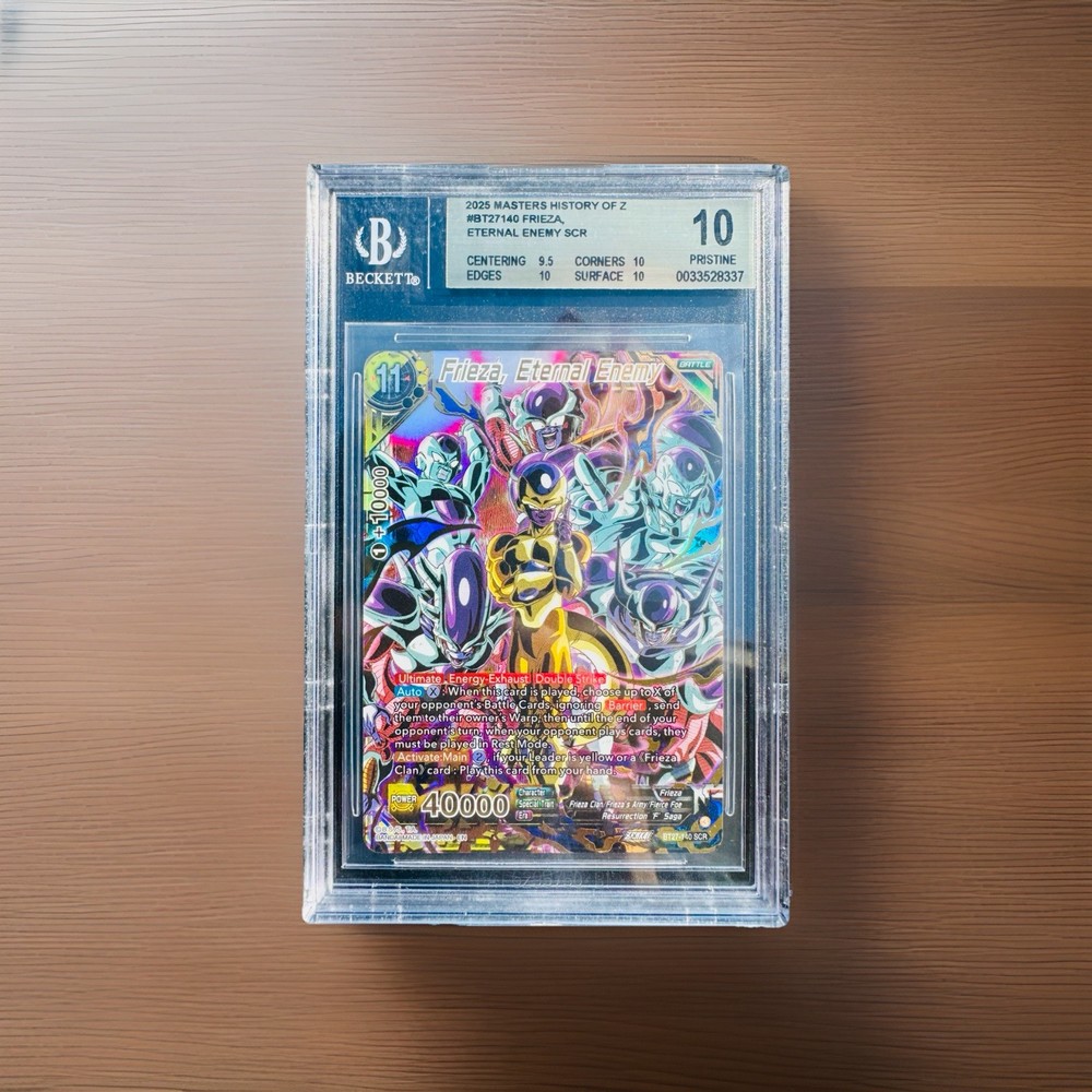 Dragon Ball Masters History Of Z - Frieza Eternal Enemy B27-140 SCR BGS 10