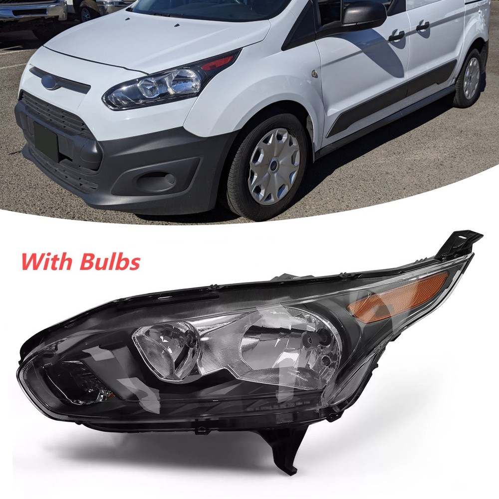 2014-2018 Ford Transit Connect Driver Side Black Headlight Trim