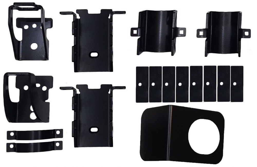 Air Spring Helper Suspension Kit Bracket Set TR2597 (Replaces Ride-Rite 2597)
