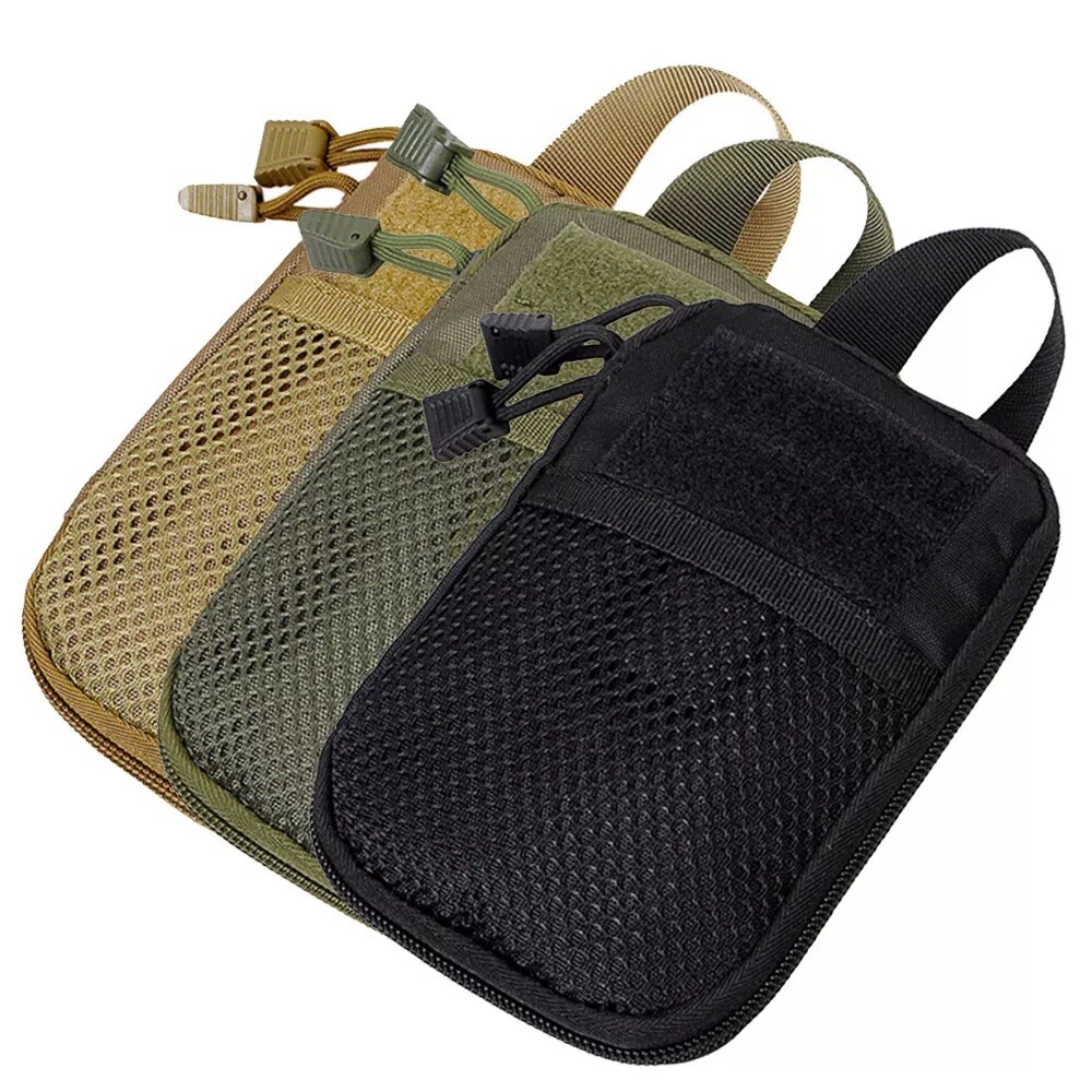Tactical MOLLE Waist Pouch Compact EDC Tool Organizer Bag