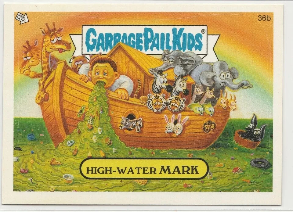Rare Garbage Pail Kids ANS4 High-Water Mark #36b 2005 Series
